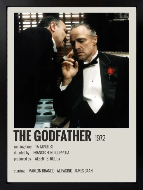 The Godfather Duvar Tablosu 1. Fotoğraf