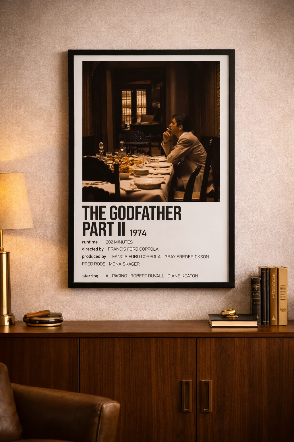 The Godfather Part II Duvar Tablosu 2. Fotoğraf