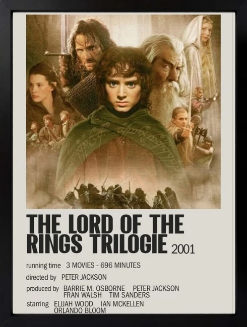 The Lord of the Rings Duvar Tablosu 1. Fotoğraf