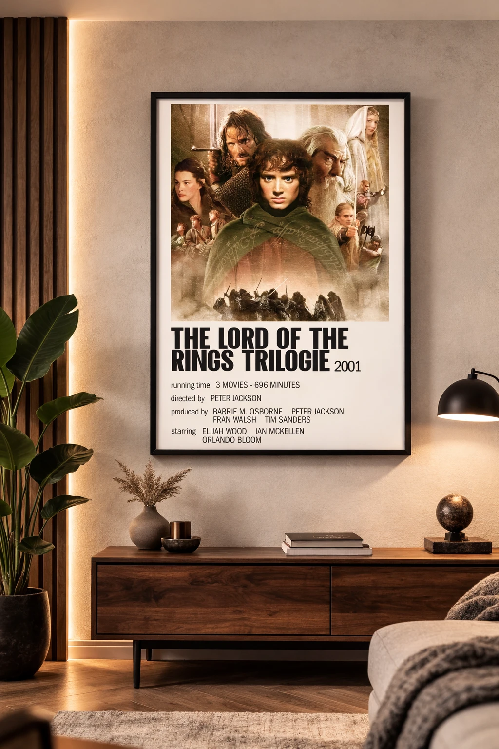 The Lord of the Rings Duvar Tablosu 2. Fotoğraf