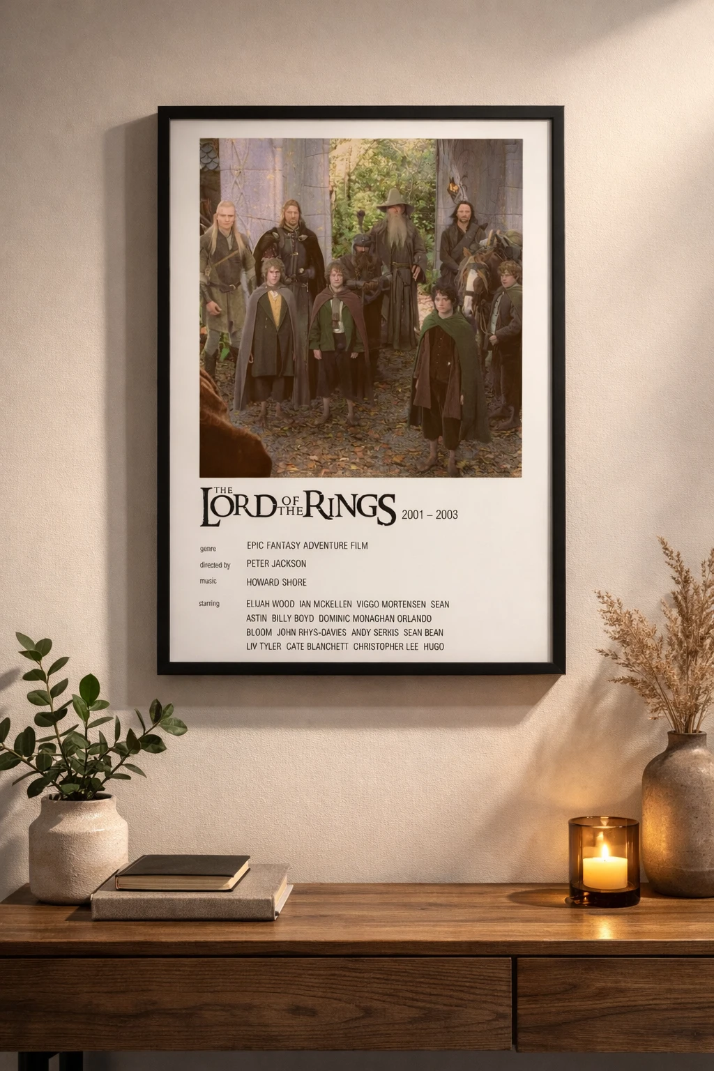 The Lord of the Rings Poster Duvar Tablosu 2. Fotoğraf
