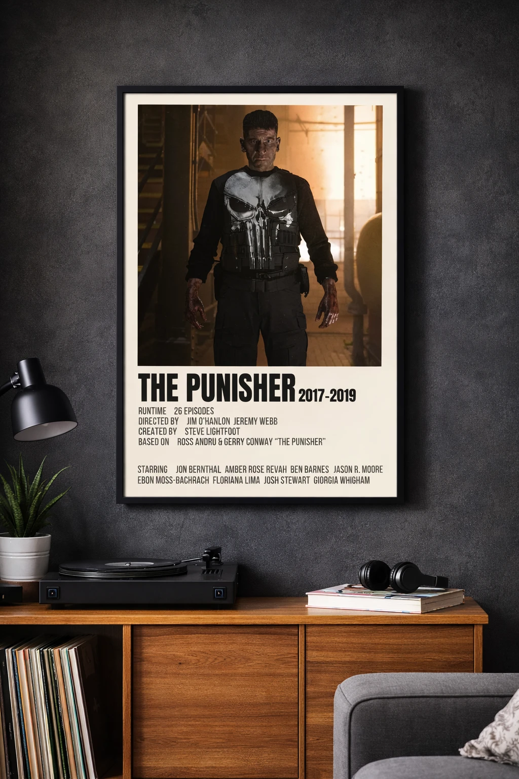 The Punisher Duvar Tablosu 2. Fotoğraf