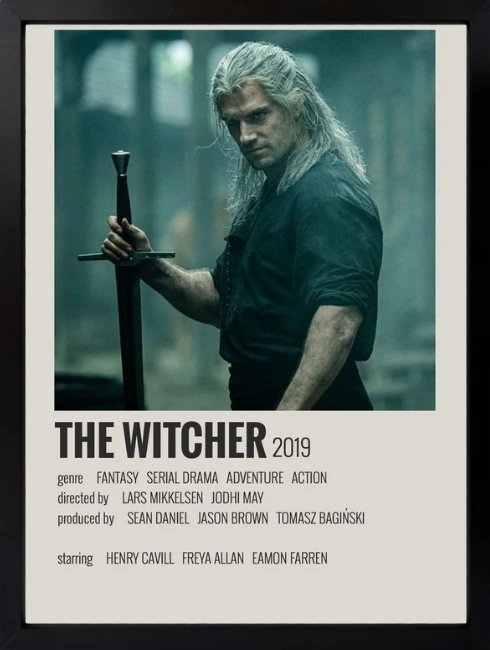 The Witcher Duvar Tablosu 1. Fotoğraf