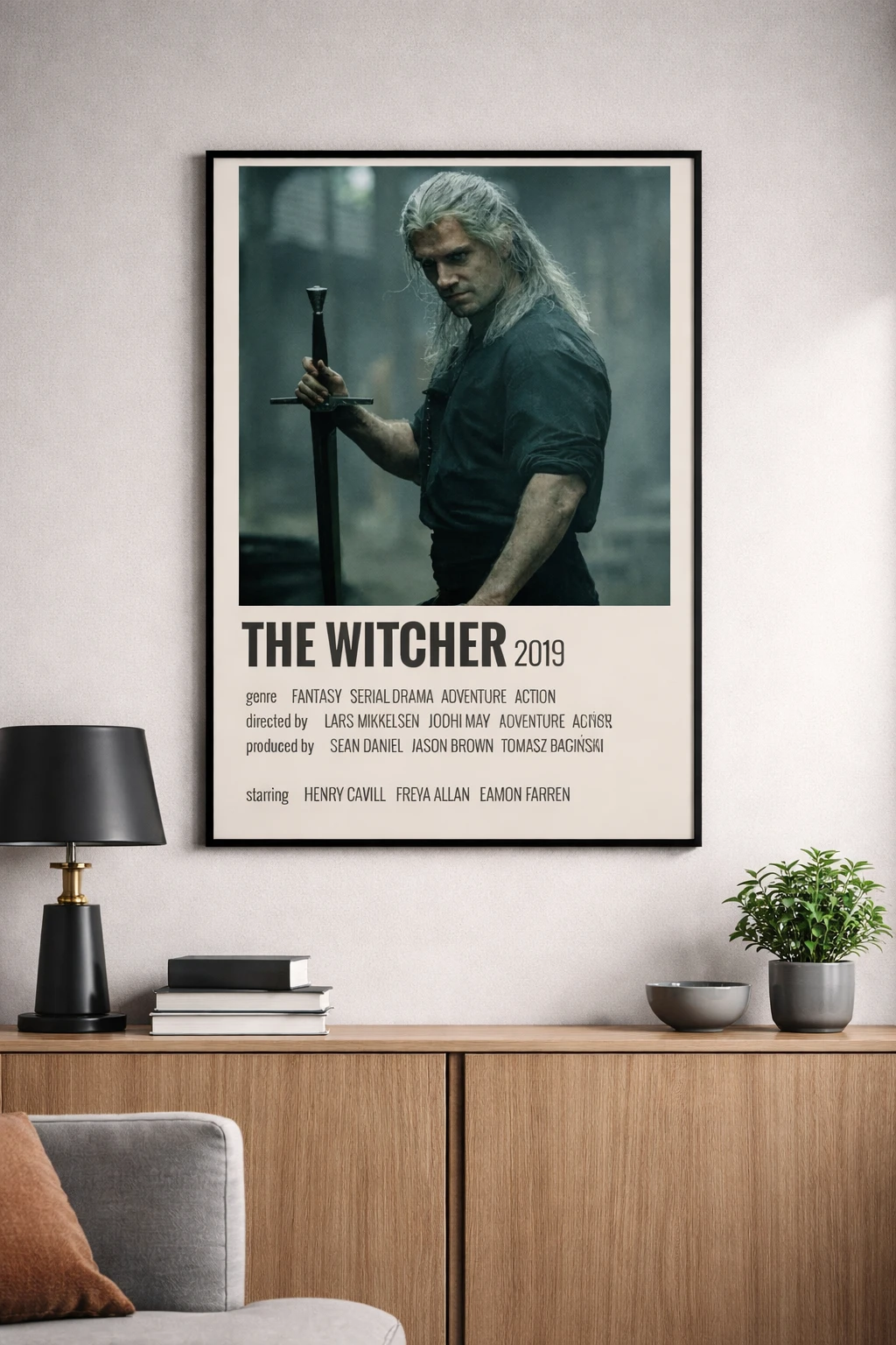 The Witcher Duvar Tablosu 2. Fotoğraf