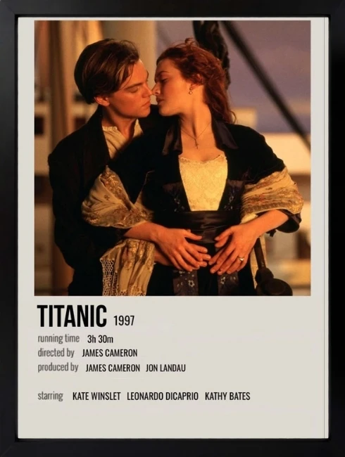 Titanic Poster Duvar Tablosu 1. Fotoğraf