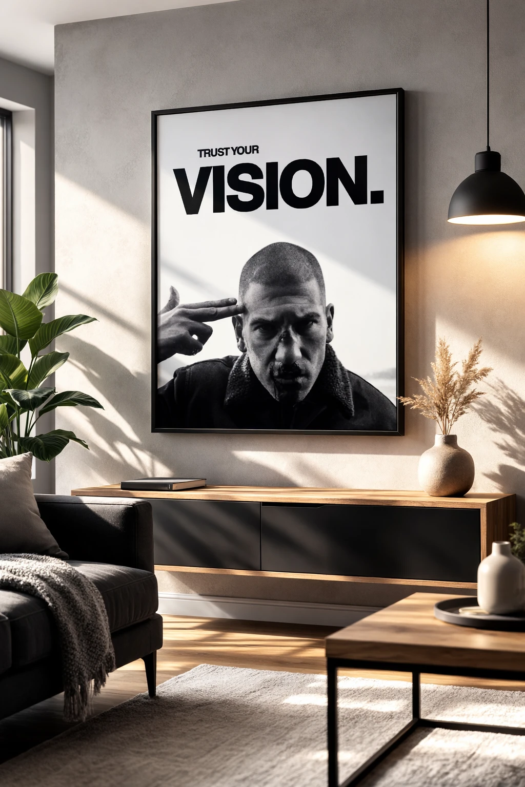 Trust Your Vision Duvar Tablosu 2. Fotoğraf