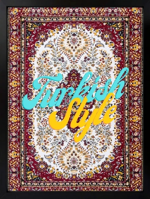 Turkish Style Duvar Tablosu 1. Fotoğraf
