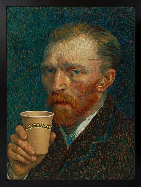 Van Gogh Kahve Duvar Tablosu 1. Fotoğraf