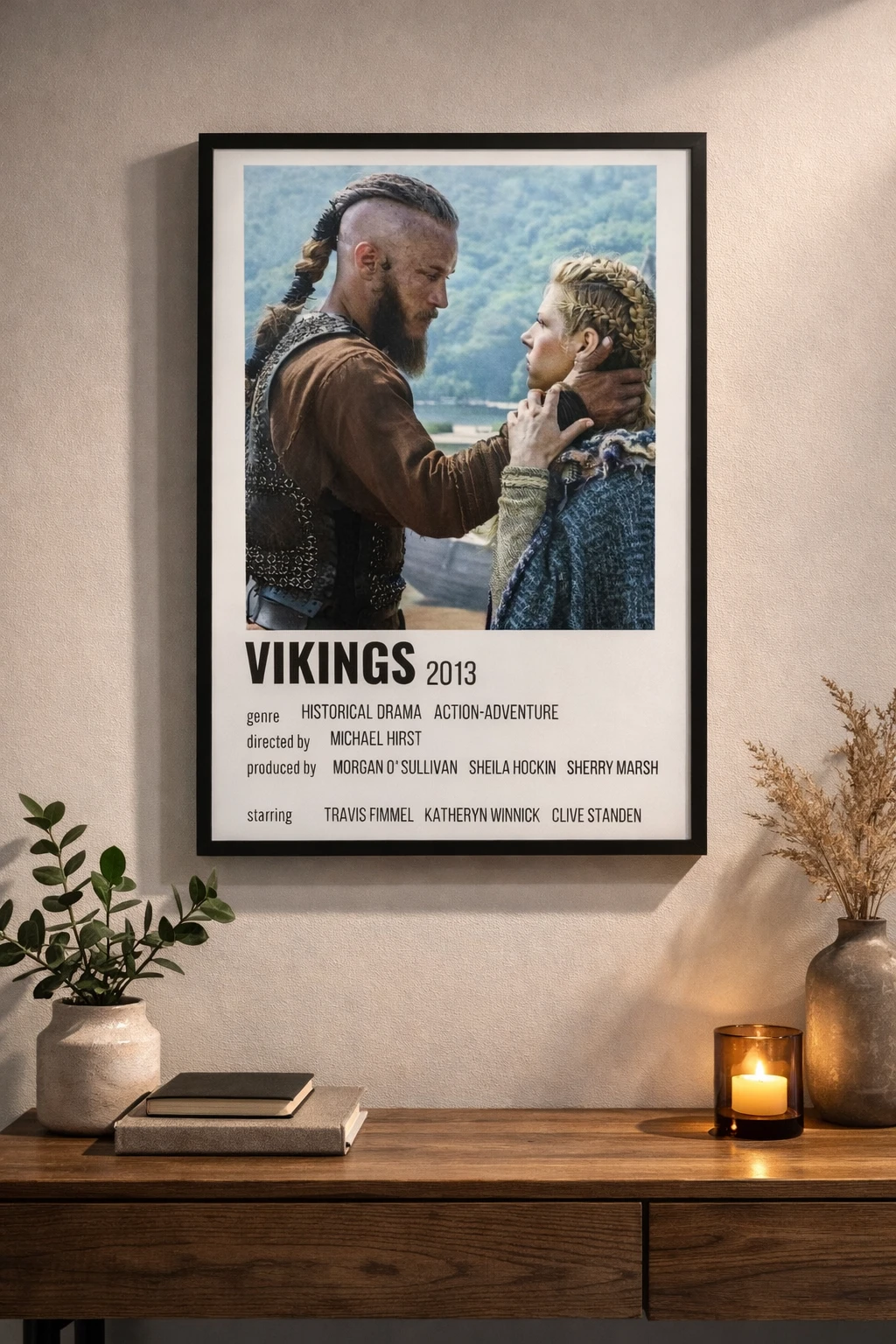 Vikings Poster Duvar Tablosu 2. Fotoğraf