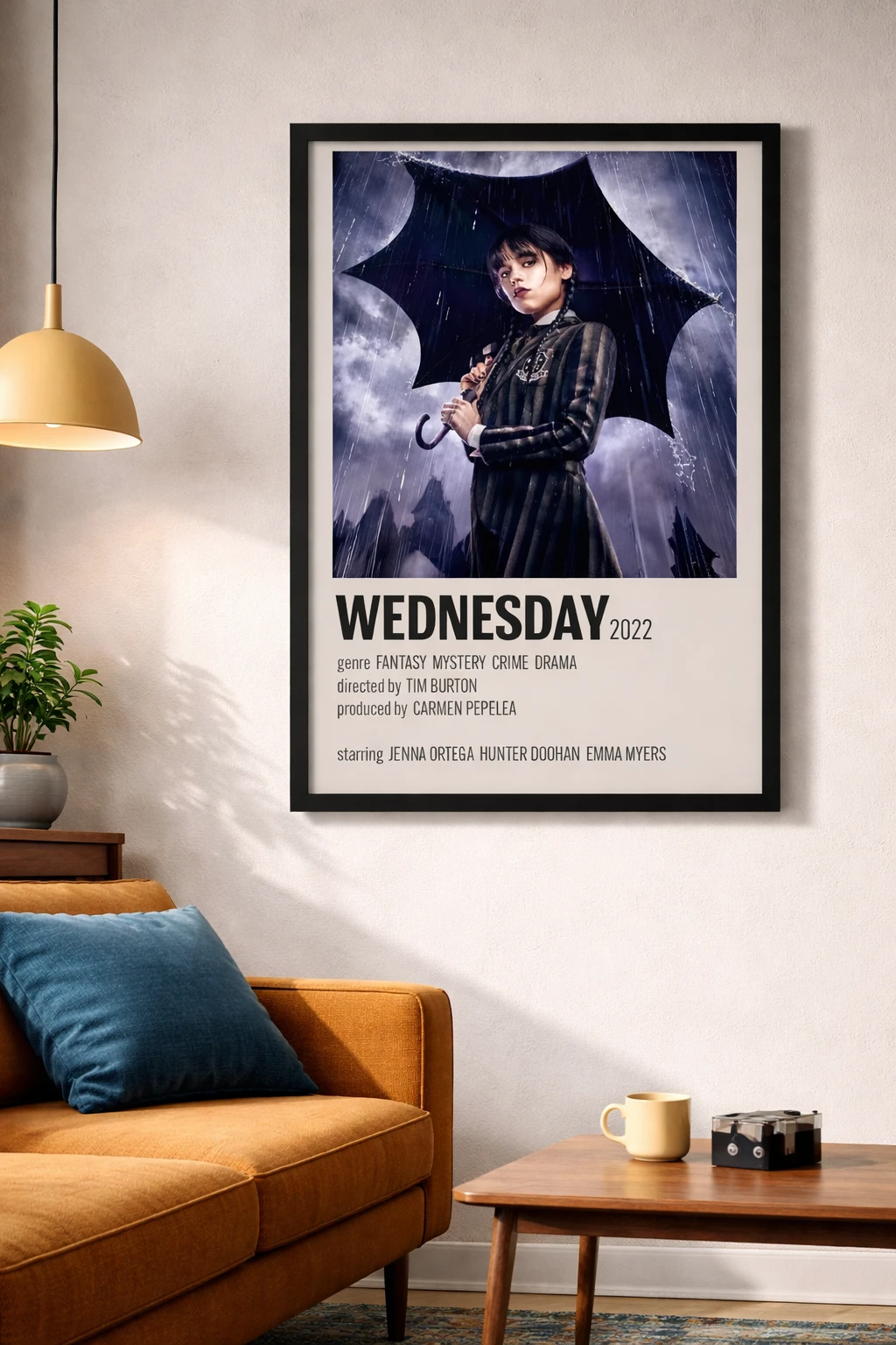 Wednesday Duvar Tablosu 2. Fotoğraf