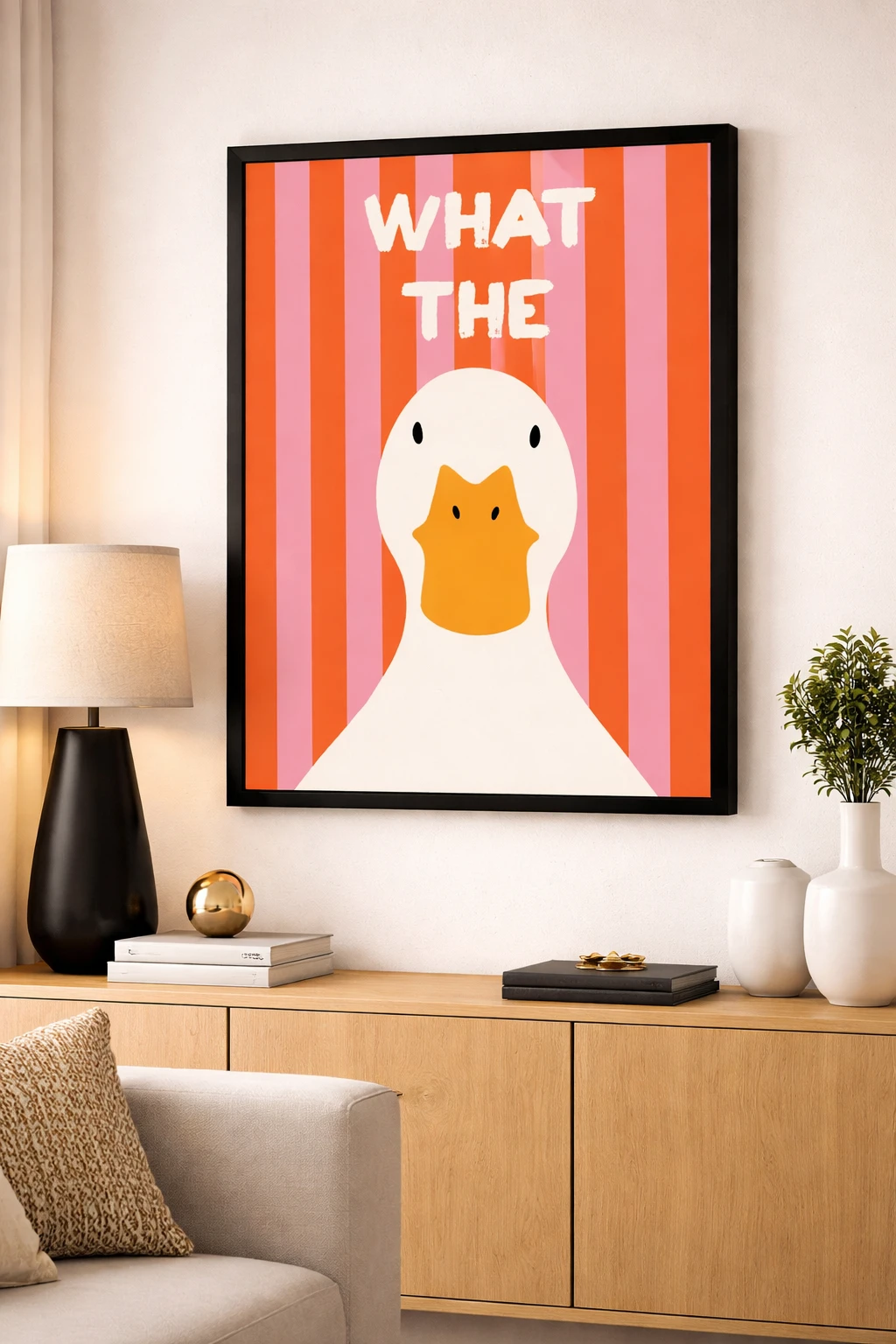 What The Duck Mixart Duvar Tablosu 2. Fotoğraf