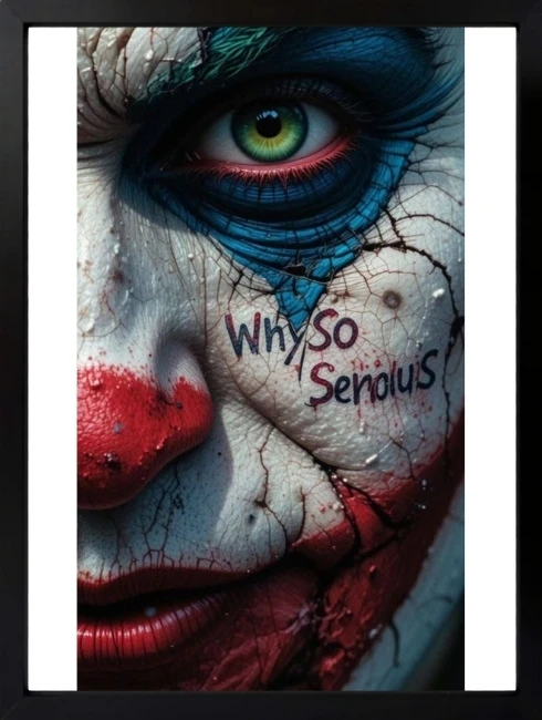 Why So Serious Duvar Tablosu 1. Fotoğraf
