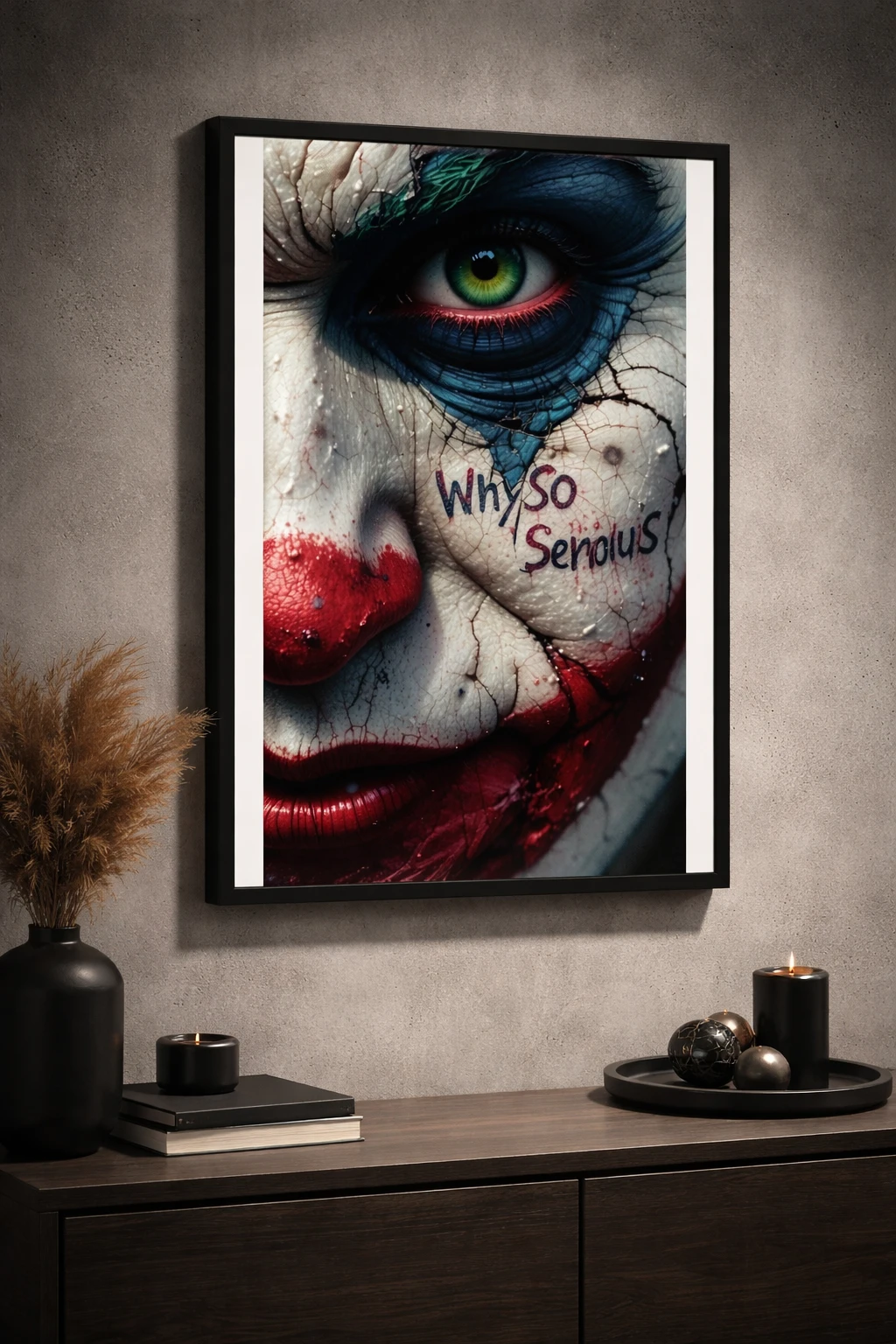 Why So Serious Duvar Tablosu 2. Fotoğraf