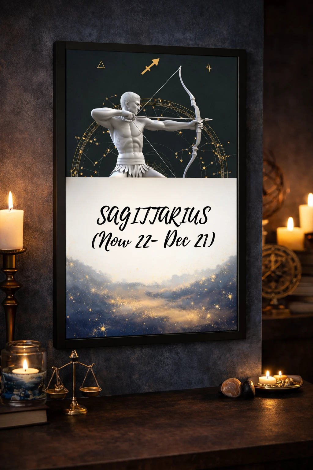 Sagittarius Duvar Tablosu 2. Fotoğraf