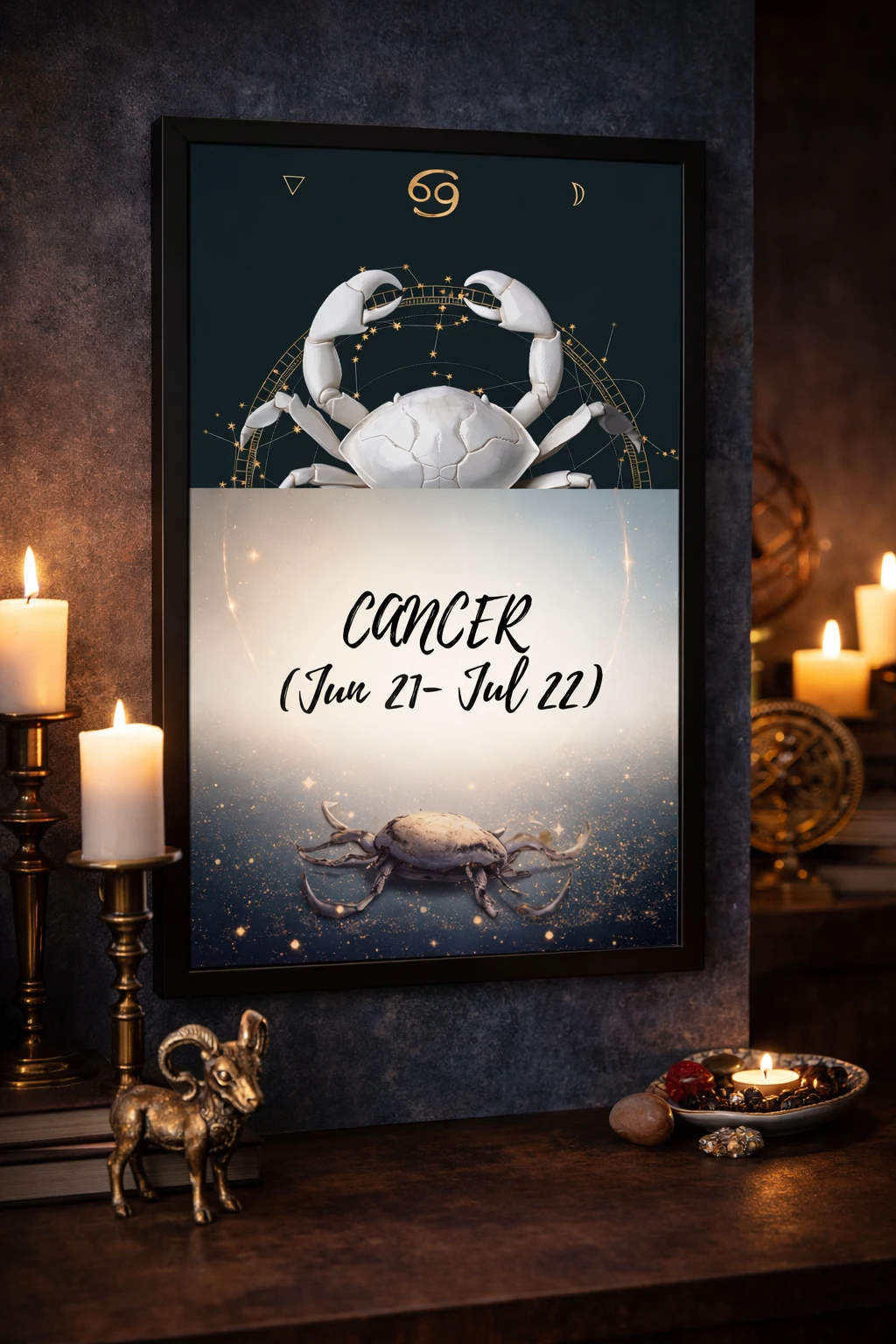 Cancer Duvar Tablosu 2. Fotoğraf