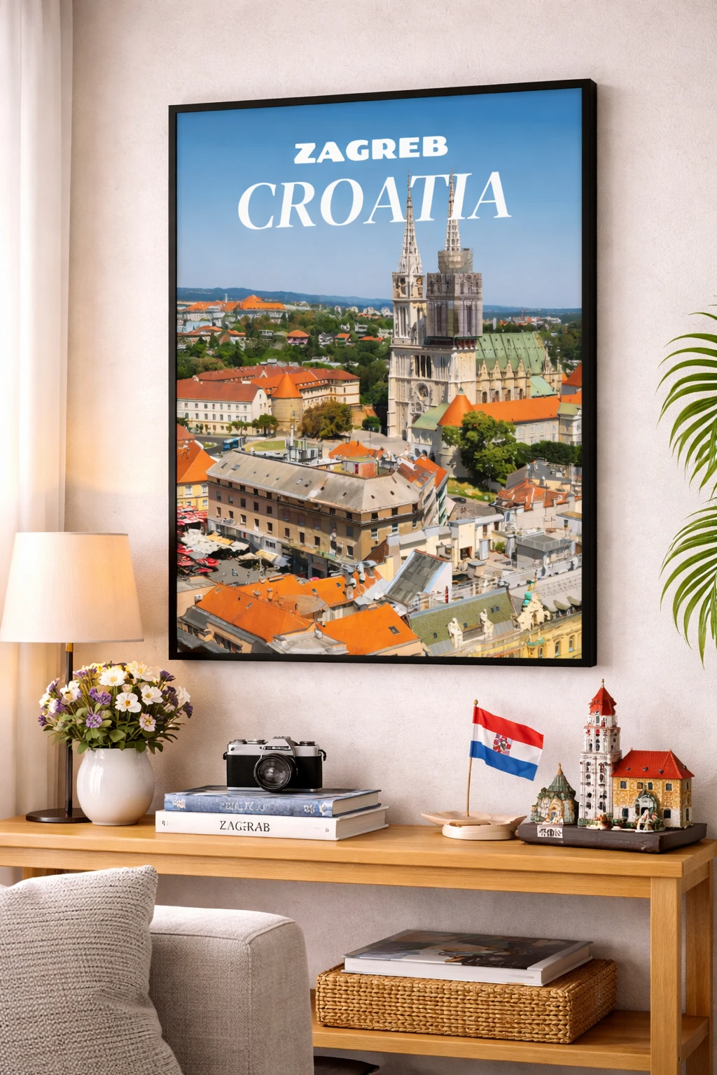 Zagreb Duvar Tablosu 1. Fotoğraf