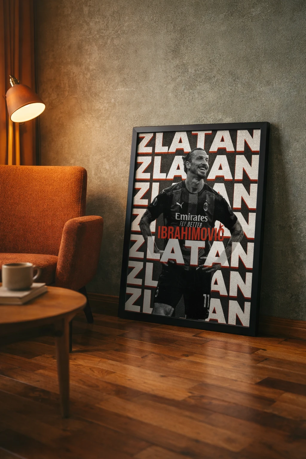 Zlatan Ibrahimović Duvar Tablosu 2. Fotoğraf