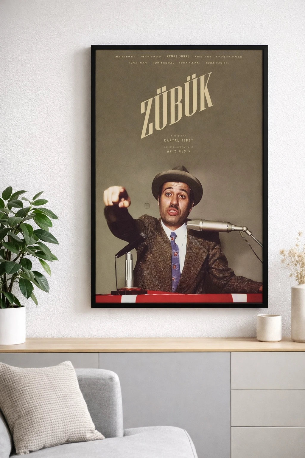 Zübük Duvar Tablosu 2. Fotoğraf